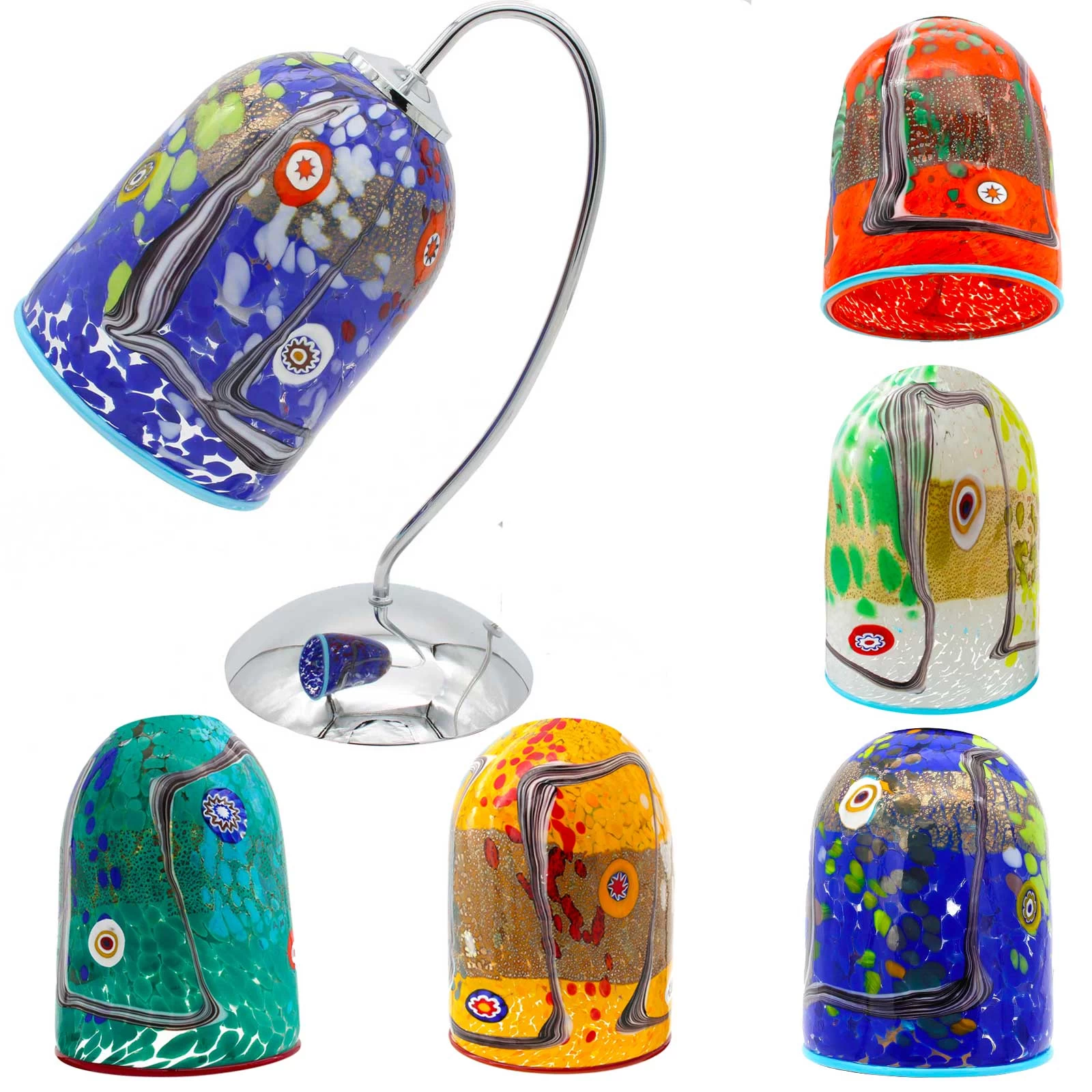 Spicy - Table Lamp - Original Murano Glass - Different Colors