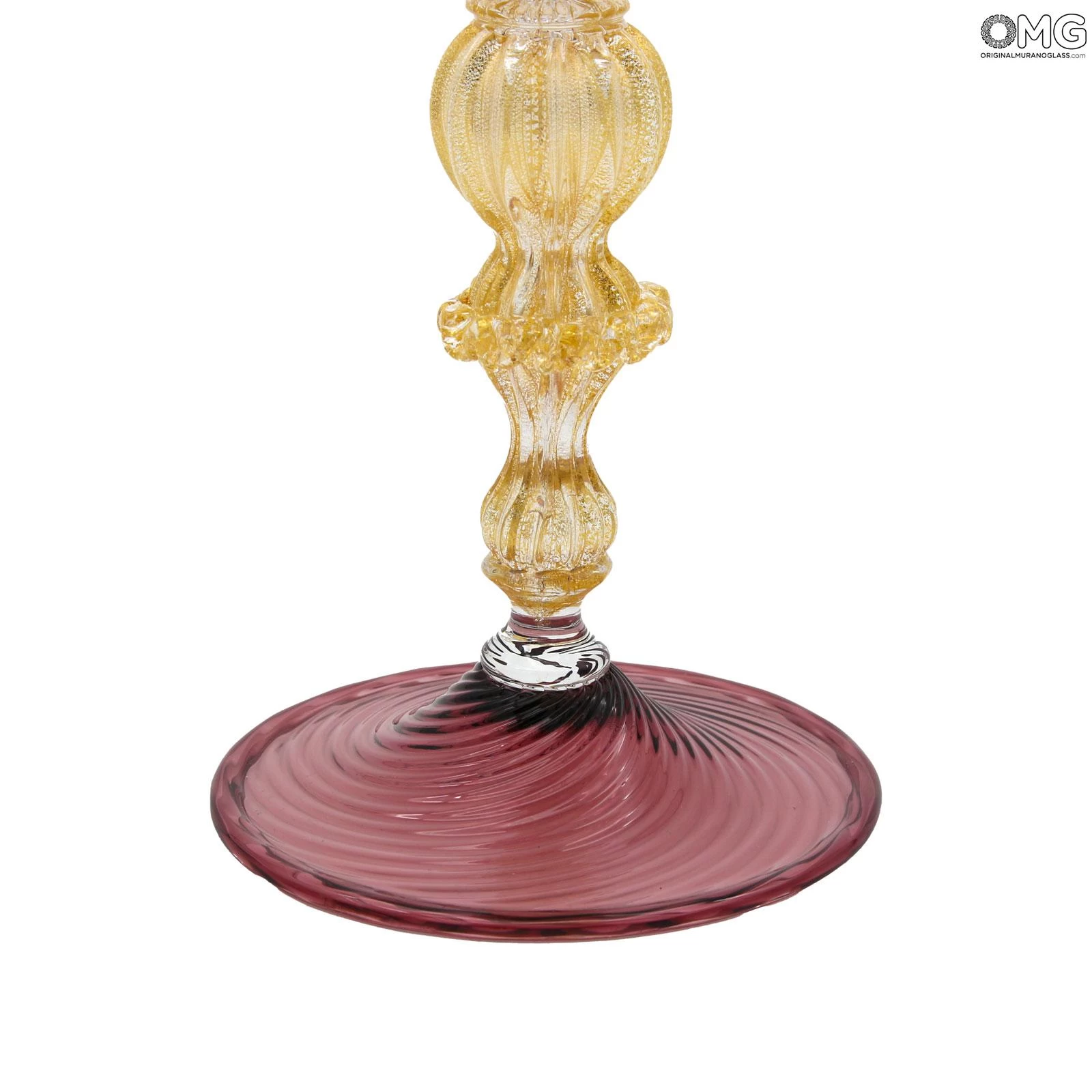 Venetian Goblet - Ruby - Original Murano Glass OMG - Image 3