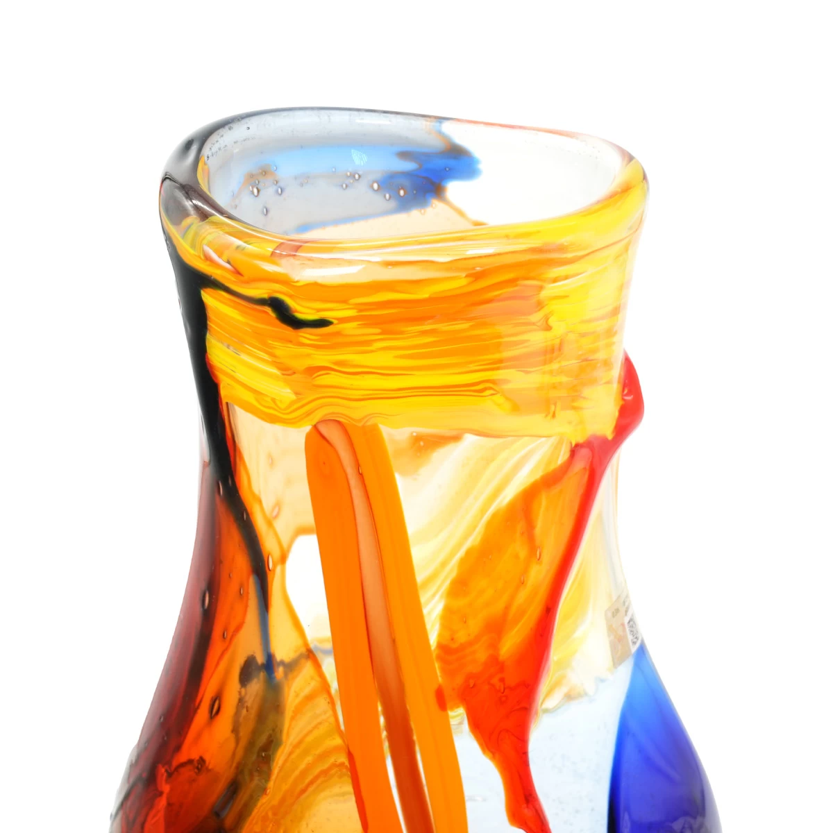 Vase Blown Roma - Arlequin - Original Murano Glass OMG - Image 5