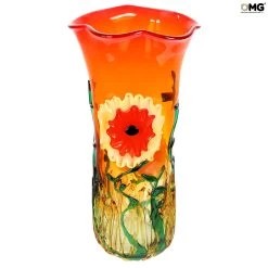 Fantasy Flower - Vase - Original Murano Glass