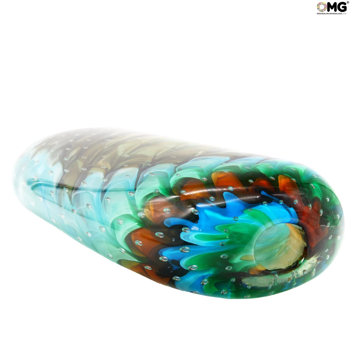 Vase Provence - Sommerso - Lagoon Color - Original Murano Glass OMG - Image 4