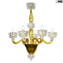 Venetian Chandelier Chanel - Original Murano Glass - Omg
