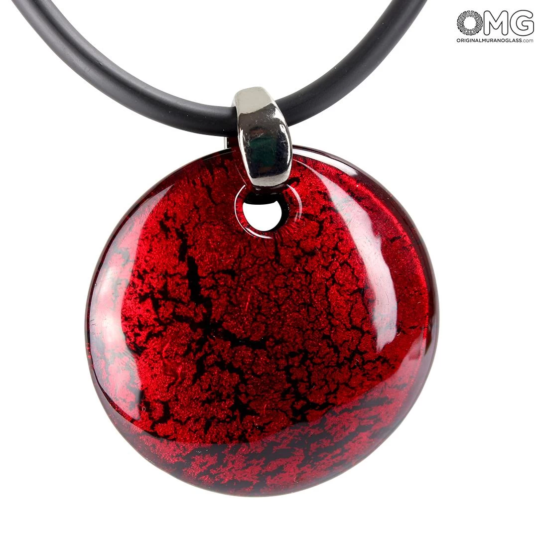 Pendant - Red - Orignal Murano Glass OMG - Image 2