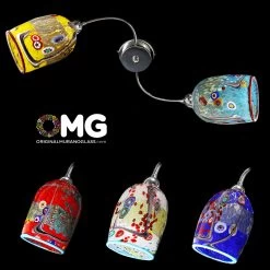 Ceiling Lamp Harmony - 2 Lights - Original Murano Glass