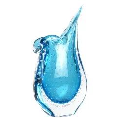 Vase Fify Baleton - Light Blue Sommerso - Original Murano Glass OMG